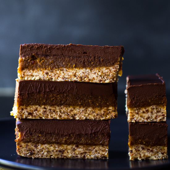 Vegan Caramel Slice