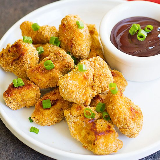 Baked Cajun Chicken Nuggets