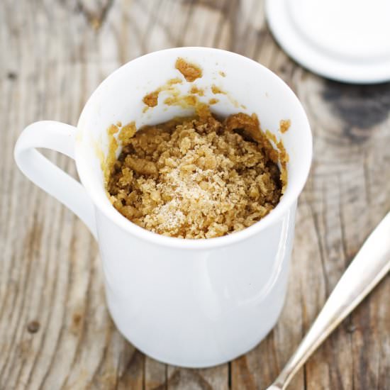 (5-Minute) Coffeecake in a Mug