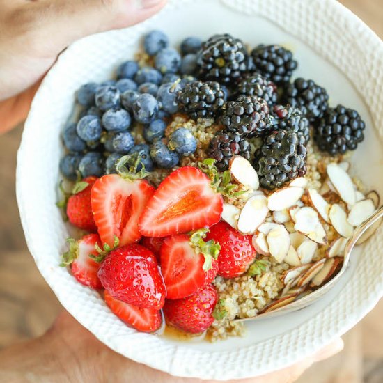 Berry Quinoa Power Bowls