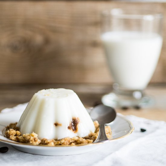 Milk and Coffee Blancmange