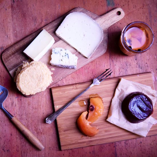 Cheese Biscuits and Membrillo