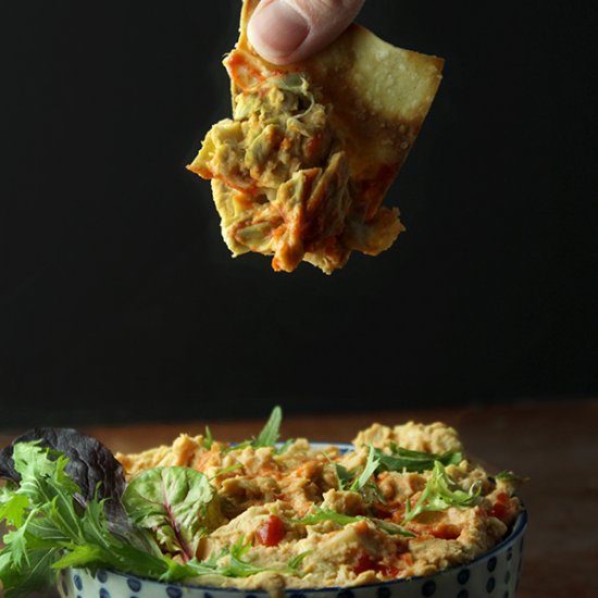 Vegan Buffalo Chicken Dip