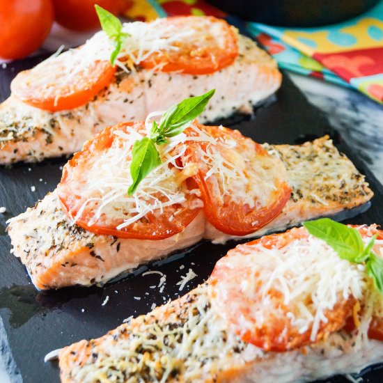 Tomato Basil Salmon