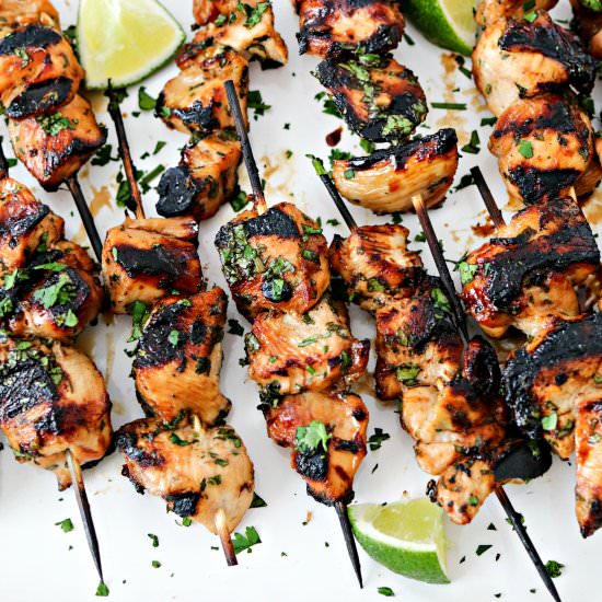 grilled cilantro lime chicken