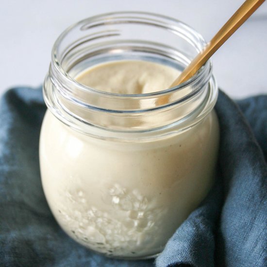 Cheesy Vegan Cashew Cream Sauce