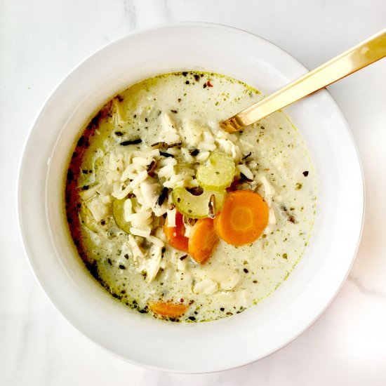 Creamy Chicken & Wild Rice Soup