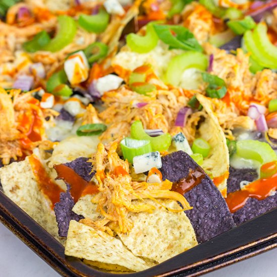 Buffalo Chicken Nachos