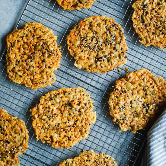 Seed & Cheese Crisps