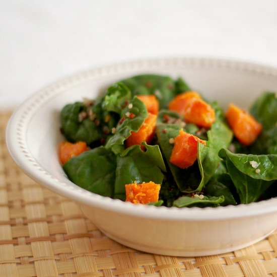 Marinated Butternut Squash Salad