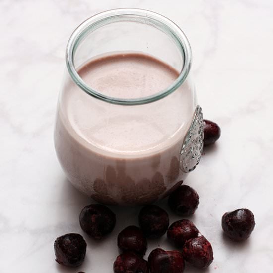 Chocolate Cherry Protein Shake