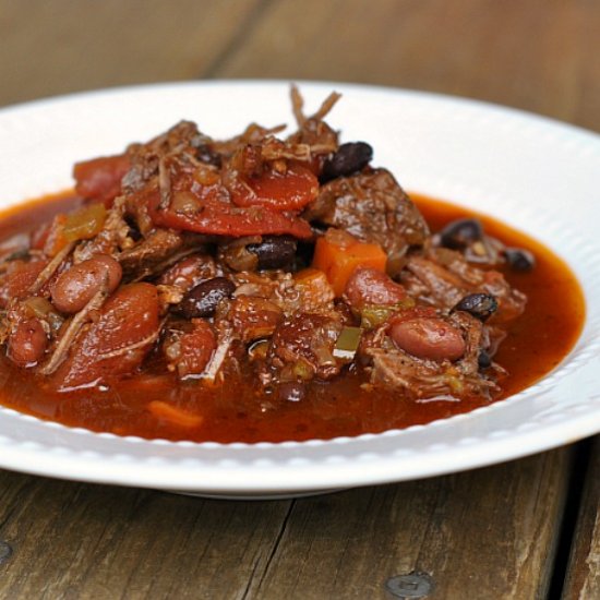 Short Rib Boeuf Bourguignon Chili