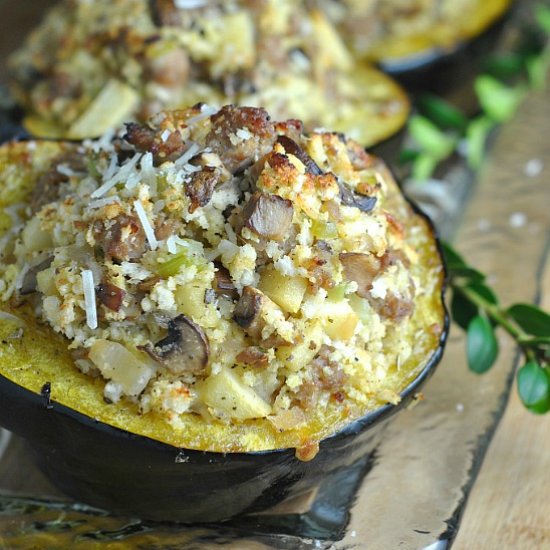 Stuffed Acorn Squash