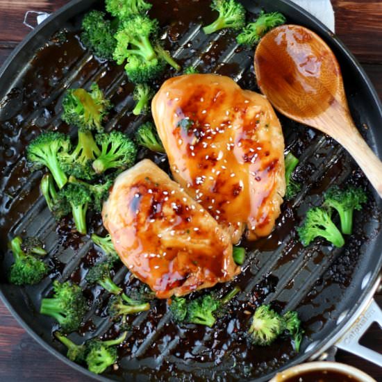 Teriyaki Chicken + Broccoli