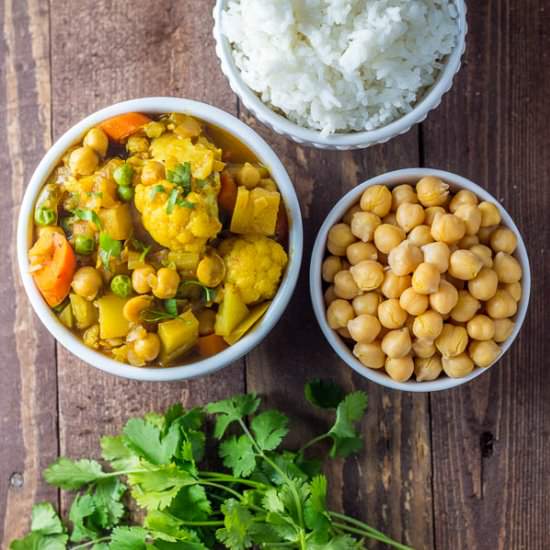 One Pot Chickpea Curry