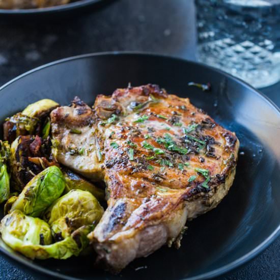 Garlic Herb Pork Chops