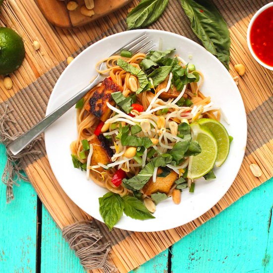 Easy Vegan Pad Thai