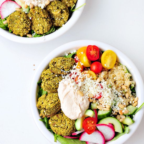 Baked Falafel Bowl