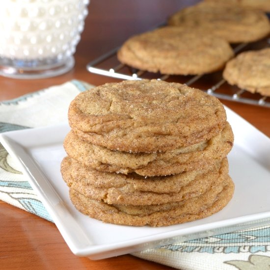 Maple Snickerdoodles