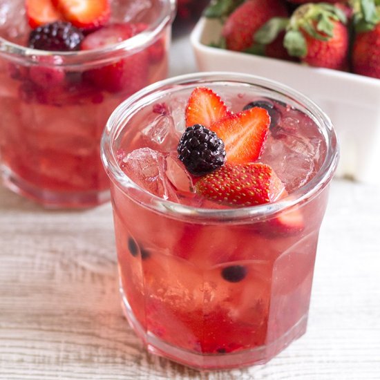 Red Berry Pomegranate Punch