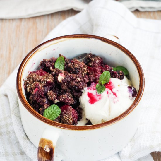 Black Forest Crumble