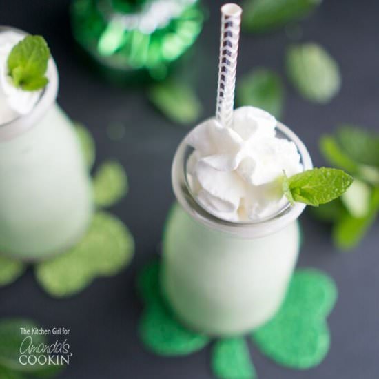 Naturally Green Shamrock Shake