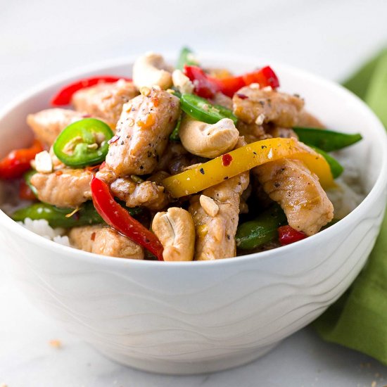 Pork Stir-Fry with Sugar Snap Peas