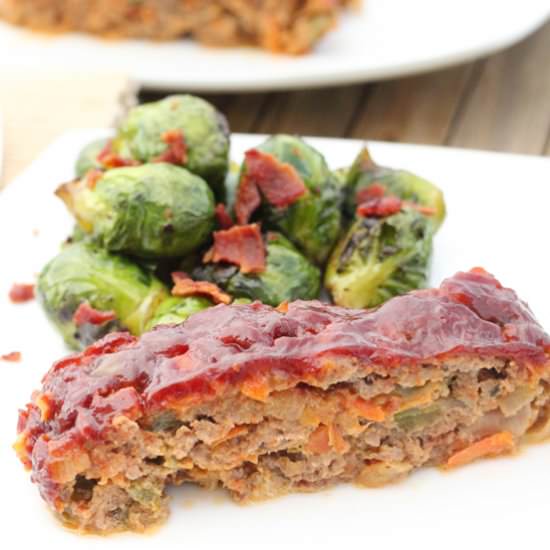 Cheesy BBQ Meatloaf