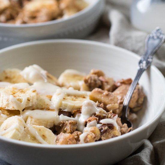 Apple Cinnamon Paleo Hot Cereal