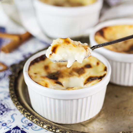 Turkish Rice Pudding (Sutlac)