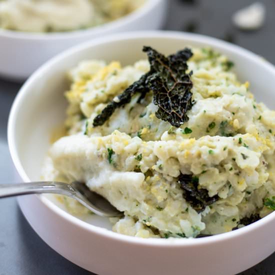 Cauliflower Sauce Risotto