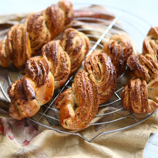 Spelt Emmer Bread w/ Almond Butter