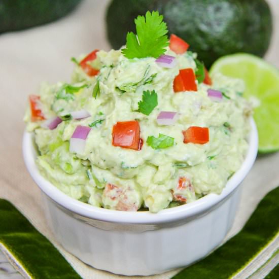 Healthy Greek Yogurt Guacamole