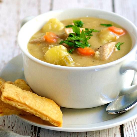 Chicken Pot Pie Soup