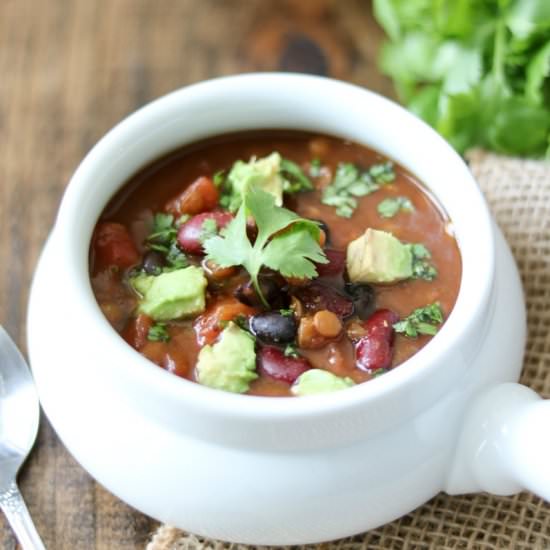 Vegetarian Lentil Chili