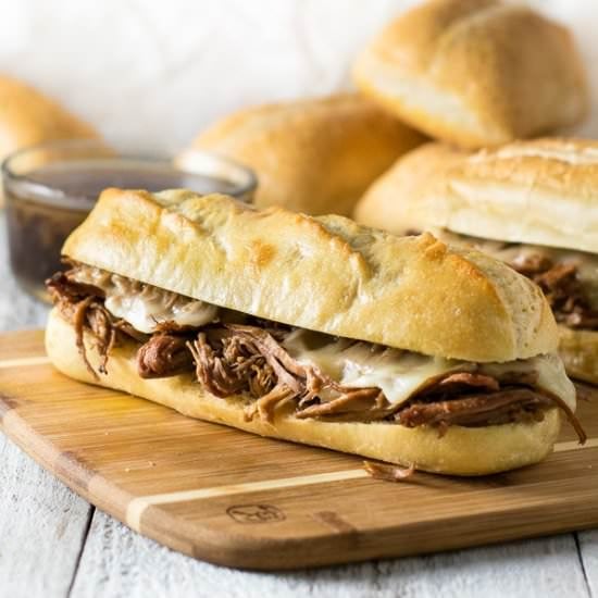 Easy Crock Pot French Dip