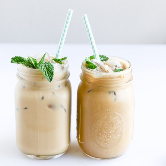 Fresh Mint Iced Coffee