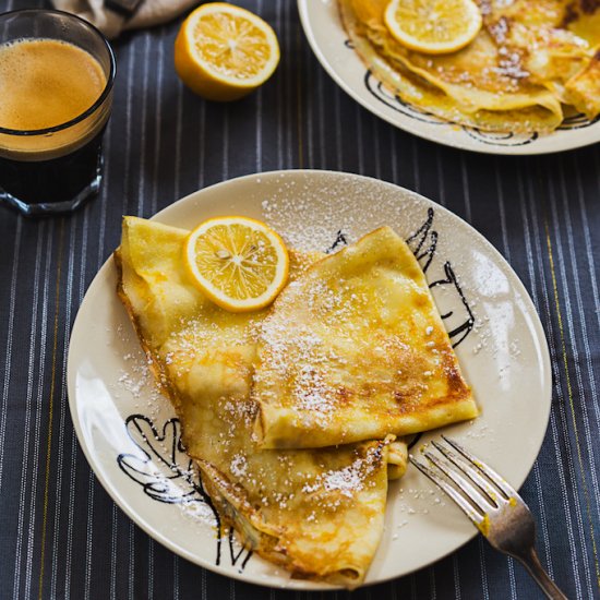 Best French Lemon Crêpes