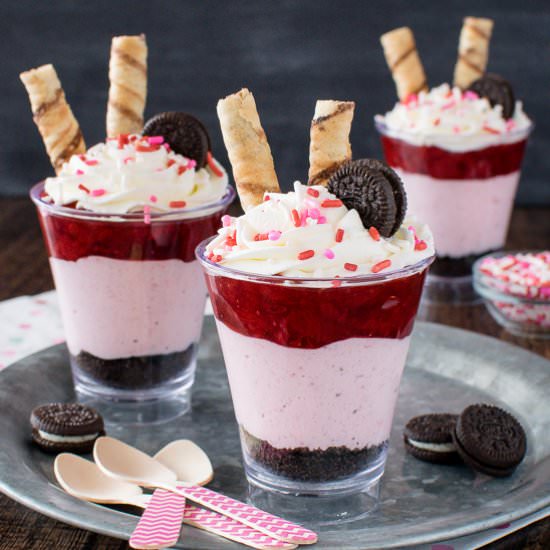 Strawberry Cheesecake Parfaits