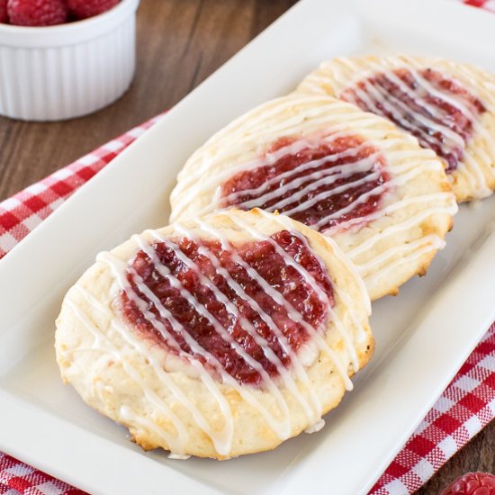 Raspberry Cheesecake Danish