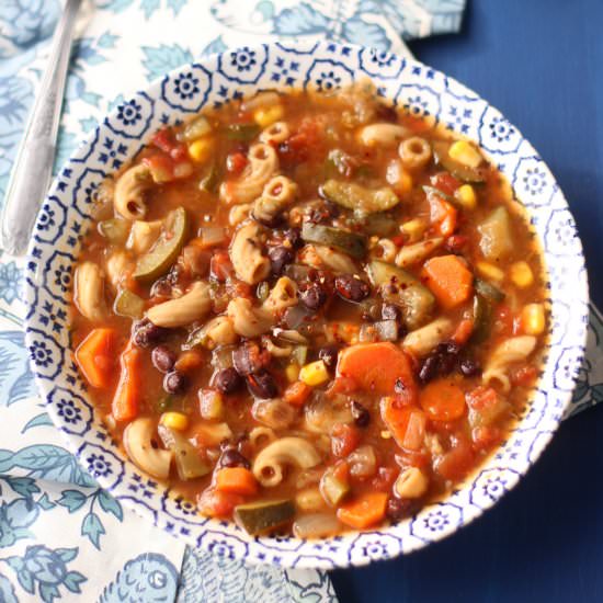 Zucchini carrot soup