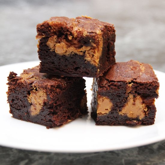 Speculoos Swirl Cocoa Brownies