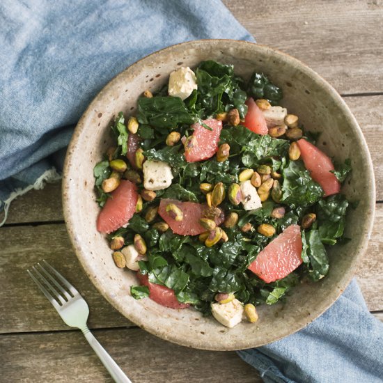 Grapefruit Pistachio Salad