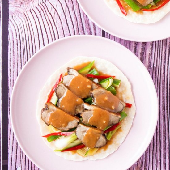 Simple Peking Duck Pancakes