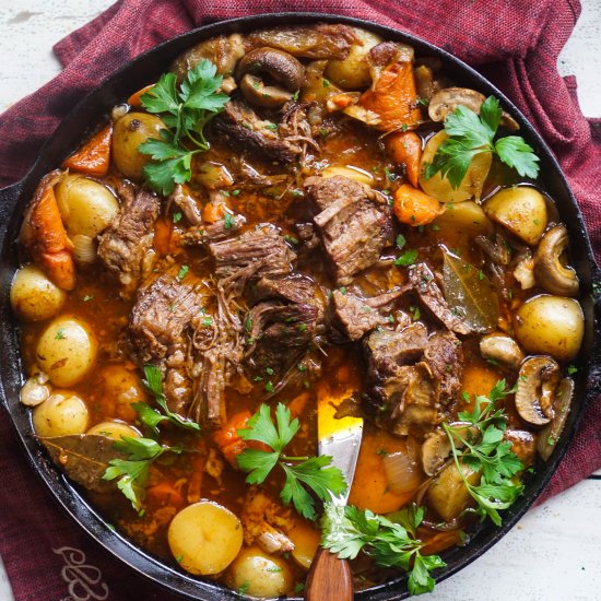 Skillet Short Ribs