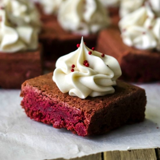 Red Velvet Brownies