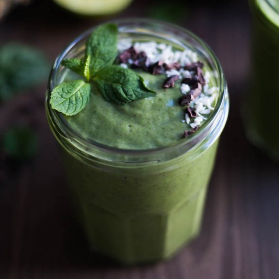 Avocado and Mint Smoothie