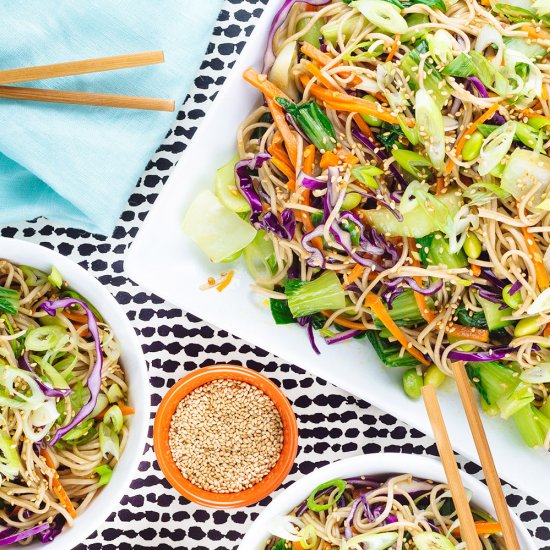 Soba Noodle Salad