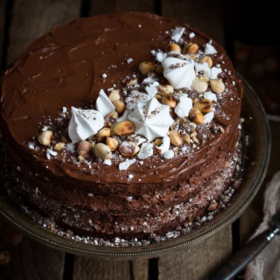 Chocolate Hazelnut Torte