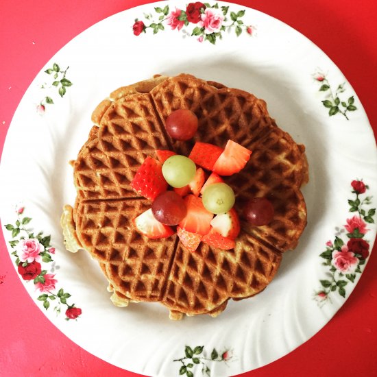 Fluffy Paleo Waffles